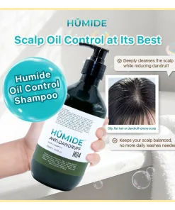 HUMIDE Anti-Dandruff Hair Shampoo | For Oily, Itchy & Combination Scalp (500 ml)
