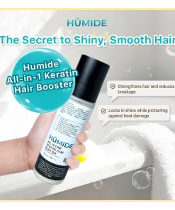 HUMIDE All-in-One Keratin Hair Booster Hair Perfume Spray | 3-in-1 Repair, Moisture & Shine (100 ml)