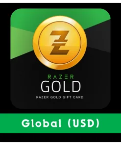 Razer Gold Pin Global – Instant RazerPin Reload (USD)