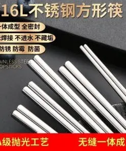 Sudu & Penyepi 🍴 | 不锈钢筷子勺子 | Stainless Steel Chopsticks & Spoon Set