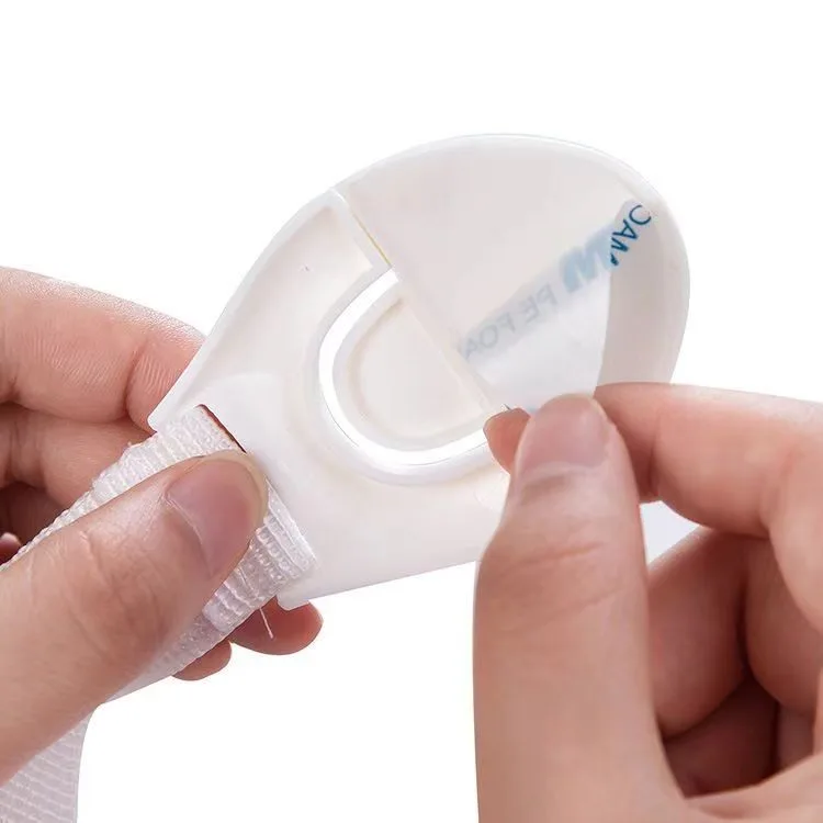 Infant Drawer Safety Lock – Baby Cabinet Lock, Fridge Strap, Childproof Adhesive (Blue/Pink) - Image 9